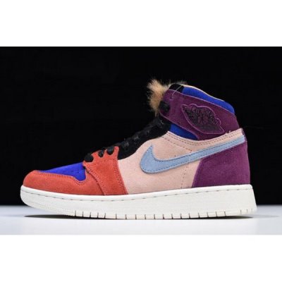 Nike Aleali May X High "Viotech" Ženske Air Jordan 1 Bordo Narančaste | WMQSSUFZ