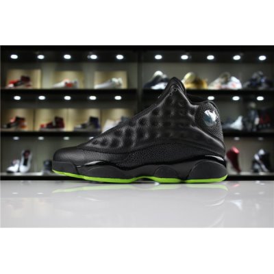 Nike "Altitude" Muške Air Jordan 13 Crne Zelene | RWEWYCPI