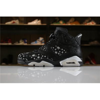 Nike "Diy" Muške Air Jordan 6 Crne Sive | MADMFFCJ