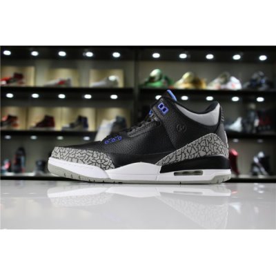 Nike Fragment Design X Retro Muške Air Jordan 3 Crne Kraljevska Plava | 3VGMUAM8