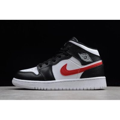 Nike Grade School Mid "Multi Swoosh" Ženske Air Jordan 1 Visebojne Crne | 0GFY90ZI