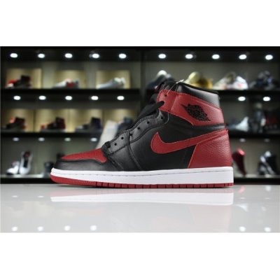 Nike High OG "Banned" Muške Air Jordan 1 Crne Crvene | GKN1RP2U