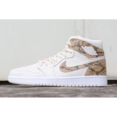 Nike High Premium "Snakeskin" Muške Air Jordan 1 Zmijski Print Boje Kože | XXMS2FWZ