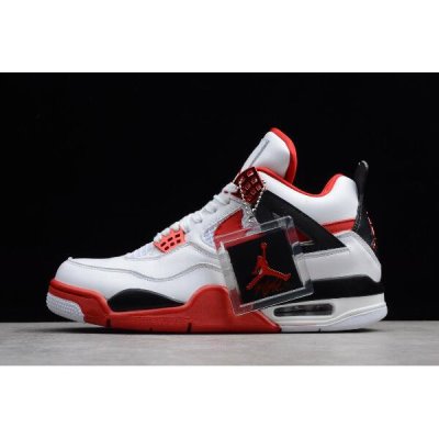 Nike Id Retro "Fire Red" Muške Air Jordan 4 Crvene | Z64M8SDE