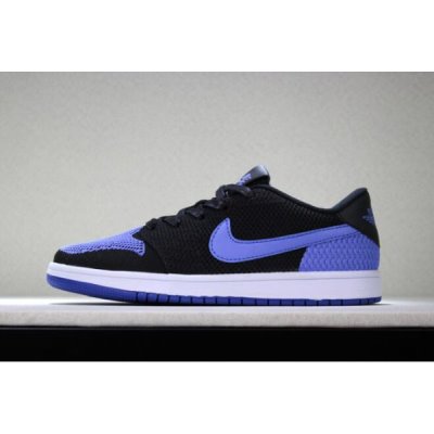 Nike Low Flyknit "Royal" Muške Air Jordan 1 Kraljevska Plava Crne Kraljevska Plava | 5WSM52GT