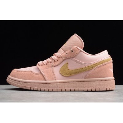 Nike Low GS Ženske Air Jordan 1 Koraljne Roze Zlatne | 5PZQWSCP