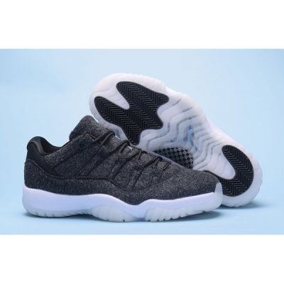 Nike Low "Wool" Muške Air Jordan 11 Tamno Sive Metalne Srebrne Crne | 1SBPBBC3