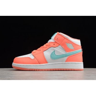 Nike Mid GS "Crimson Pulse" Ženske Air Jordan 1 Crvene | 3JC90NWP