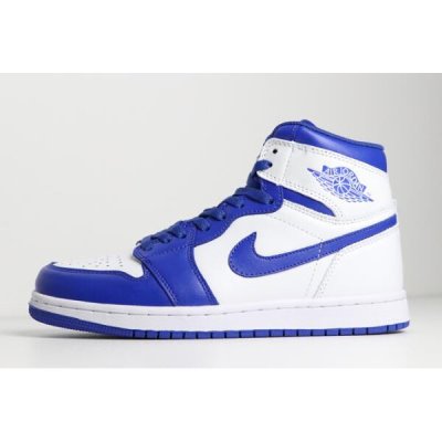 Nike Mid "Hyper Royal" Muške Air Jordan 1 Kraljevska Plava Bijele Kraljevska Plava | 74YM39JR