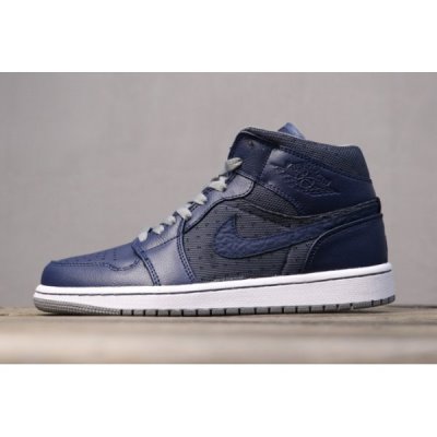 Nike Phat Muške Air Jordan 1 Obsidijanske Sive | HKTNQFH2