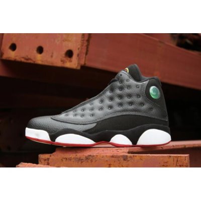 Nike "Playoffs" Muške Air Jordan 13 Crne Crvene | VIAMFT83