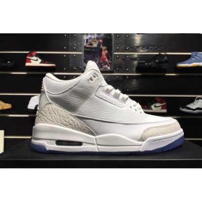 Nike "Pure White" Muške Air Jordan 3 Bijele | 9OM2GPD1