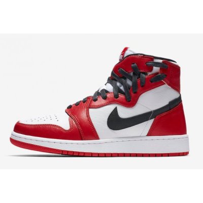 Nike Rebel "Chicago" Ženske Air Jordan 1 Bijele Crvene Crne | FV5F88XK