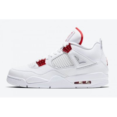 Nike "Red Metallic" Muške Air Jordan 4 Crvene Metalne Bijele Metalne | UAOWDLBZ