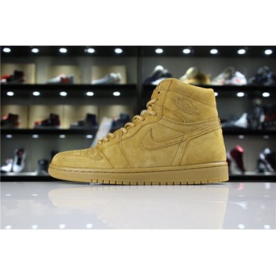 Nike Retro High OG "Wheat" Muške Air Jordan 1 Smeđe Zlatne | FVHSB2OG