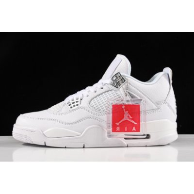 Nike Retro "Pure Money" Muške Air Jordan 4 Bijele | AVDD2CU7