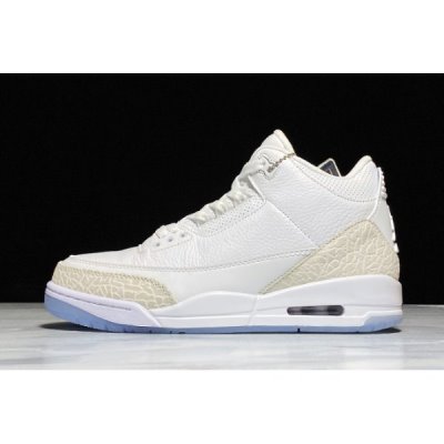 Nike Retro "Triple White" Muške Air Jordan 3 Bijele | F6BS4UNN