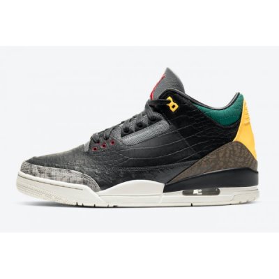 Nike SE "Animal Instinct 2.0" Muške Air Jordan 3 Crne | TUX9RM5E