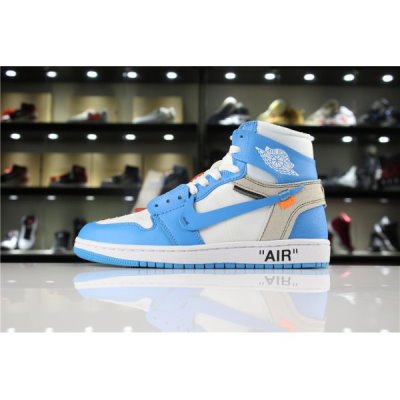 Nike "Unc" Muške Air Jordan 1 Bijele Tamno Plave | C9XD7X7L