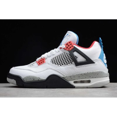 Nike "What The" Muške Air Jordan 4 Bijele Crvene Sive | XYJEFV3E