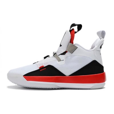 Nike XXXIII "Fire Red" Muške Air Jordan 33 Crvene Crne | 7JI7LIQY