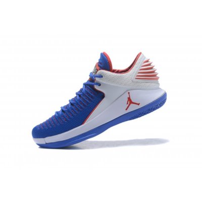 Nike XXXII Low "Andre Drummond" Muške Air Jordan XXX Kraljevska Plava Bijele Crvene | UIKAO9D0