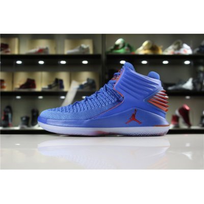 Nike XXXII "Russell Westbrook" Muške Air Jordan XXX Plave Crvene | OO2ED5DD