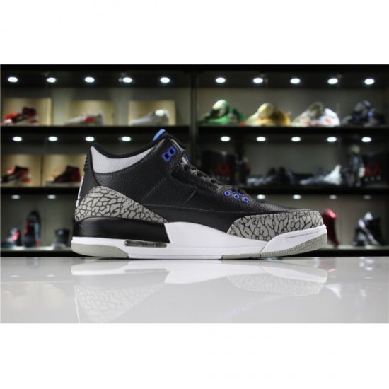 Nike Fragment Design X Retro Muške Air Jordan 3 Crne Kraljevska Plava | 3VGMUAM8