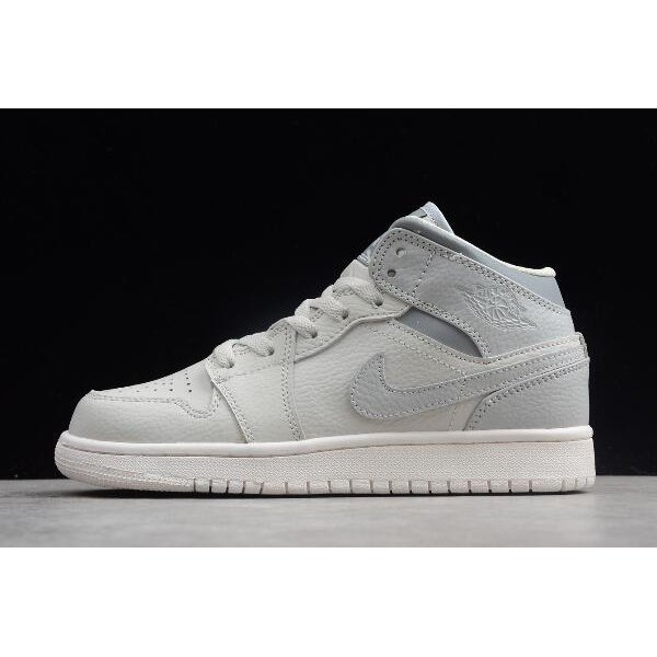 Nike Mid GS Ženske Air Jordan 1 Svijetlo Sive | 0BH8K8EV