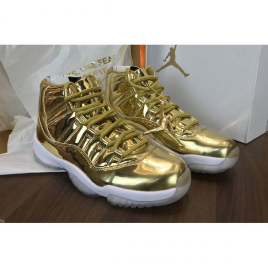 Nike Pinnacle Muške Air Jordan 11 Metalne Zlatne | K960DHBZ