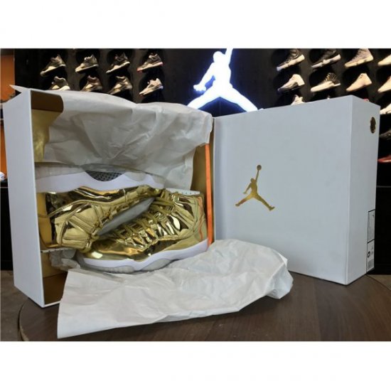 Nike Pinnacle Muške Air Jordan 11 Metalne Zlatne | K960DHBZ