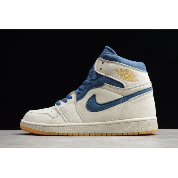 Nike Retro High Jeter Muške Air Jordan 1 Tamnoplave | 668RZOM7