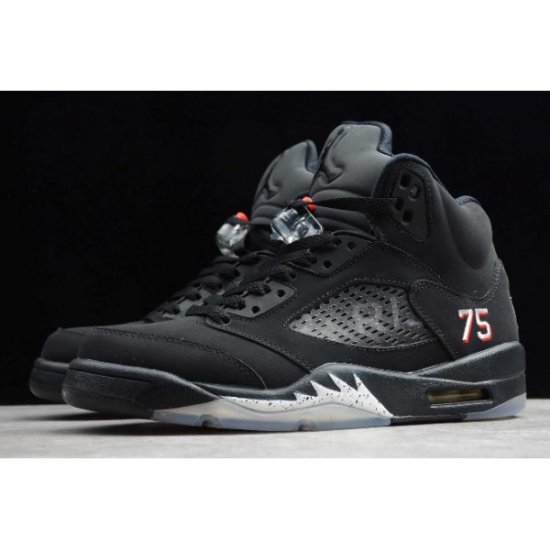 Nike Retro Paris Saint-germain Muške Air Jordan 5 Crne | 6J877LG9