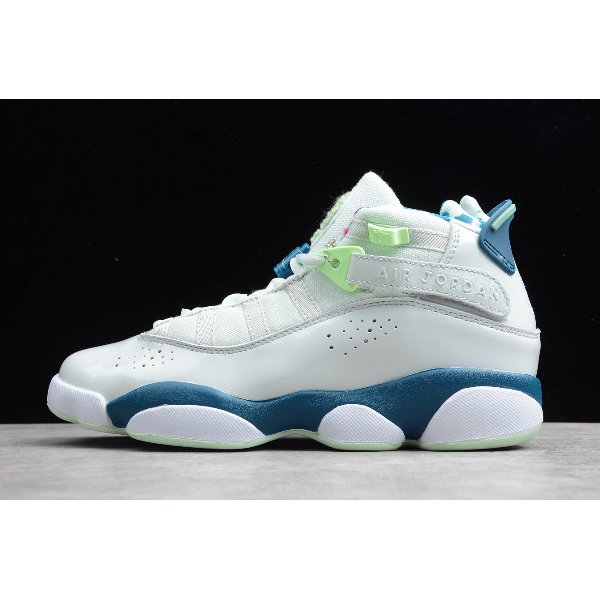 Nike Rings GS Aj6 Barely Ženske Air Jordan 6 Sive Zelene | F0U4RHDJ