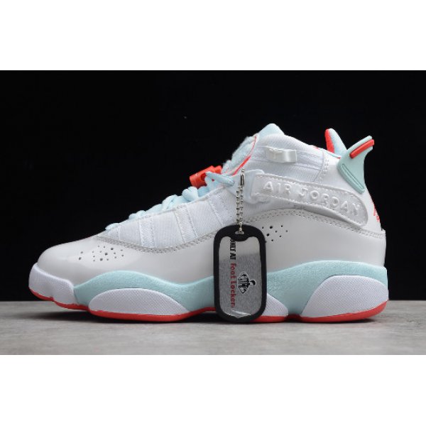 Nike Rings GS Ženske Air Jordan 6 Bijele | OTMHO03M