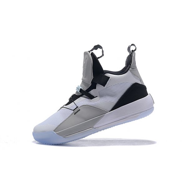 Nike XXXIII Muške Air Jordan 33 Bijele Sive Crne | PYLVNT5U