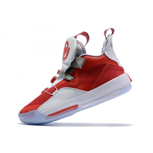 Nike XXXIII University Muške Air Jordan 33 Crvene Sive | HNK6R7Q6